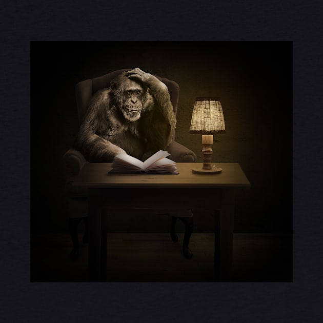 Chimpanzee’s Academic Life by kawaii_shop